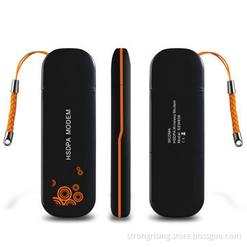 3G USB Modem with WCDMA Cellular Data Card, Supports Plug-and-play Function